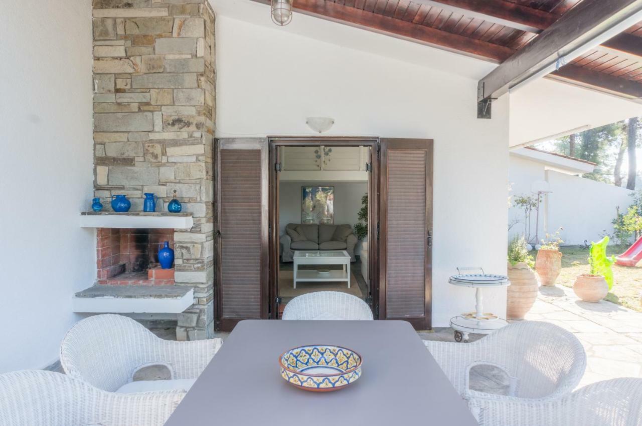 Villa Aurora In Sani With Garden And Pool المظهر الخارجي الصورة