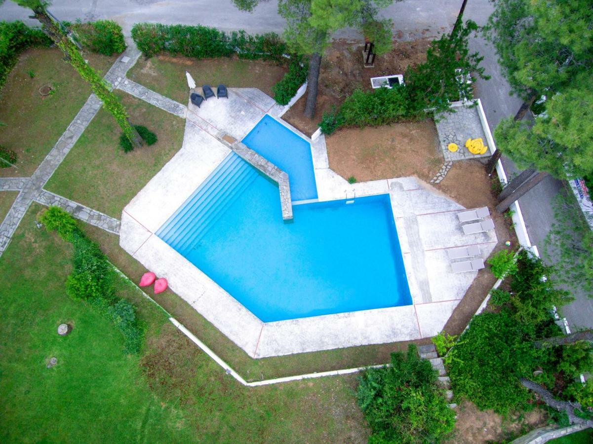 Villa Aurora In Sani With Garden And Pool المظهر الخارجي الصورة