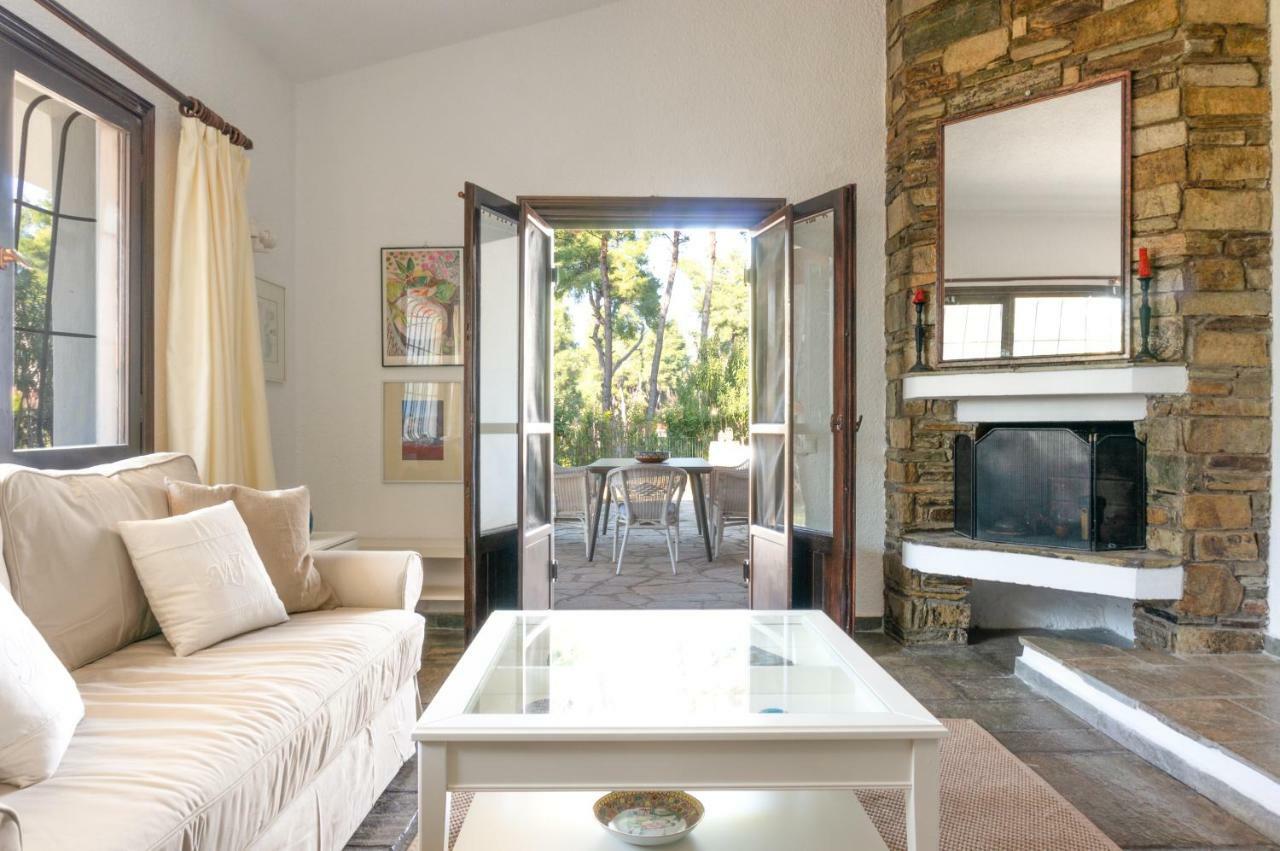 Villa Aurora In Sani With Garden And Pool المظهر الخارجي الصورة
